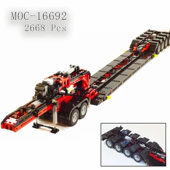 нов MOC-16692 2668Pcs модел сграда комплект строителни блокове самозаключващи тухла играчка събрание детски подарък