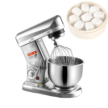 Speed Stand Mixer Кухненска помощ Food Blender Крем размахване торта тесто миксери с купа от неръждаема стомана готвач машина