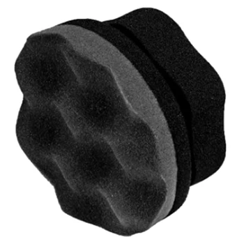 Pro Tire Hex Grip Апликатор Гъба за гуми Shine Car Detailing Foam Sponge Tool For Trim Accessories, Джанта за почистване на колела