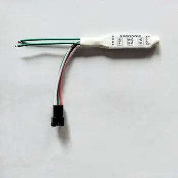 DC5V-24V LED лента светлина контролер 3Keys рефлукс пиксел контролер нов LED контролер панел за WS2811 WS2812