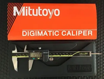 Mitutoyo Digital Calipers Vernier Caliper 6in 0-150mm 500-196-20 200mm 300mm Инструменти за измерване на калибър от неръждаема стомана