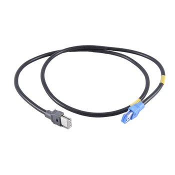 1 брой USB + IPDO навигационен интерфейсен кабел черен ABS за Hyundai TUCSON IX35 FUEL CELL 2010-2016 За KIA 96198-2S000