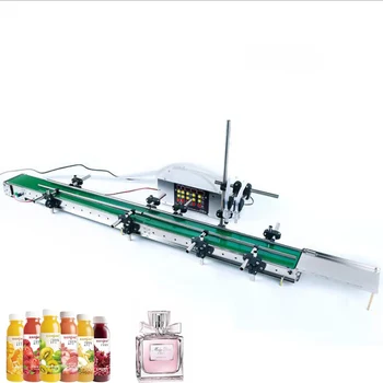 Висококачествена автоматична машина за пълнене на течна поточна линия Търговска машина за опаковане на парфюми с двойна глава