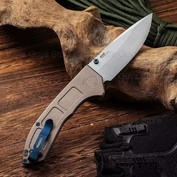 Bench748made нож 9CR18 стоманено острие алуминиева сплав 6061T6 дръжка открит къмпинг оцеляване самозащита BM748 джобен нож