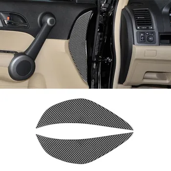 За Honda CR-V CRV 2007-2011 врата омекотяване панел покритие защита подстригване въглеродни влакна декорация интериор аксесоари за кола Decals