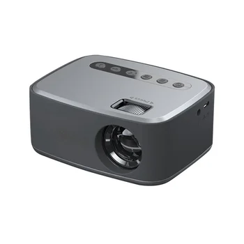 T20 Мини проектор 1080P Video Beamer Мултимедия Домашно кино Филмов проектор за домашно кино Открит Beamer USB-EU Plug