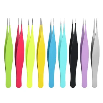 New Ultra Sharp Acne Clip Acne Needle Grafting Eyelash Curler Remove Blackhead Clip Beauty Tool Фалшиви пинсети за мигли