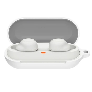 силиконов защитен капак за слушалки с удароустойчив кука за WF-C700N безжична Bluetooth-съвместима слушалка