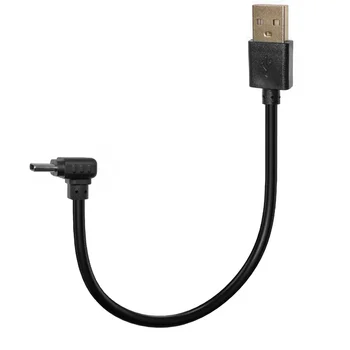 100 PCS USB 2.0 до 90 ° мъжки кабел за равнина на данни, 25CM 0.5M 1 метър удължителен кабел за храна за телефони с Android, таблети и игри