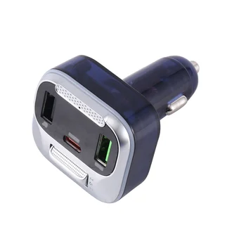 E75 кола Bluetooth FM трансмитер USB зарядно за кола Консумативи за кола Blue