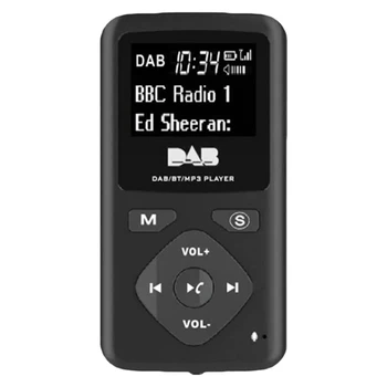 Портативен FM / DAB цифров Bluetooth радио MP3 плейър Micro-USB High Guality за дома
