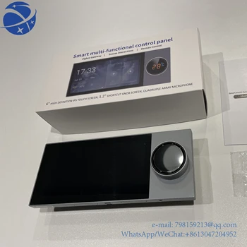 Tuya Wifi Smart Digital Home Control Panel Gateway 6'' Hd LCD дисплей Zigbee Management