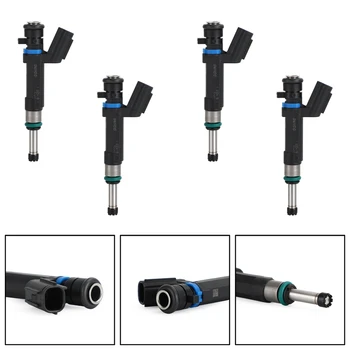 Areyourshop 4PCS горивни инжектори, подходящи за Nissan Versa 1.6L L4 2012 2013 2014 2015 HR16DE 84212379 162108 1591072 автомобилни авточасти