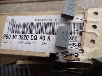 MKT R60 филм кондензатор 0.22UF / 400V 220N / 400V 224 / 400V P15mm