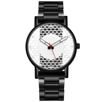 Луксозни часовници Кварцов часовник от неръждаема стомана Dial Casual Bracele Watch reloj de hombre reloj elegante erkek saat reloj