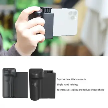 Нов смартфон камера дръжка държач дистанционно управление затвора Bluetooth телефон клип за iPhone Samsung Android телефон селфи ръка U3Y9