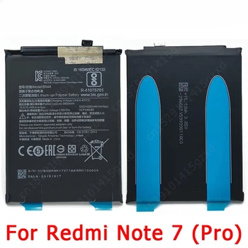 100% За Xiaomi Redmi Note 7 Pro батерия BN4A 3900mAh мобилен телефон Li-lon Вградени резервни части за ремонт на Batteria