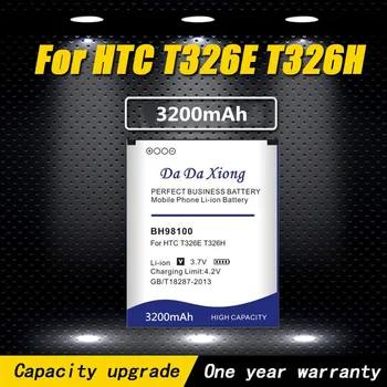 Висококачествена 3200mAh BH98100 батерия за HTC Desire SV T326E P T326H Телефон Bateria