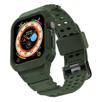 Watch Band двуреден регулируем падане устойчиви сменяеми умерена мекота часовник каишка за Apple Watch 38/40/41/42/44/45mm