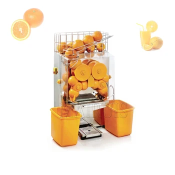 Производител на плодове за сокове Електрически Orange Squeezer Orange преса машина Напитка за магазин Бар Ресторант Търговска екструзионна сокоизстисквачка