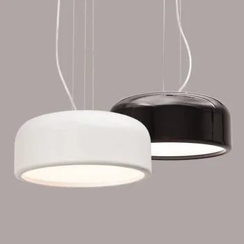 италиански кръгъл LED полилей постмодерен минималистичен дизайнер хол спалня ресторант проучване таван осветление