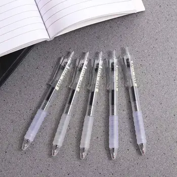 in Fingers канцеларски училищни пособия 0,5 мм писане гел писалка химикалка бизнес подпис писалка прибиране неутрален писалка комплект
