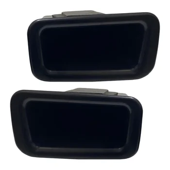 2Pcs/Set Car Black Rear Armrest Door Storage Box Holder Fit Ford Explorer 2011 2012 2013 2014 2015