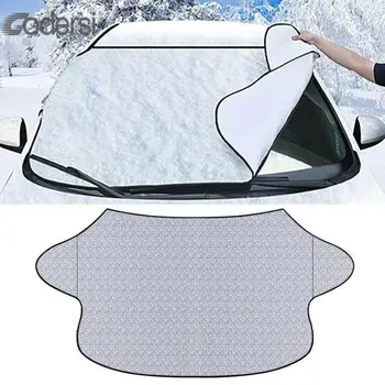 Универсален автомобил Снежно предно стъкло Капак Магнитно покритие на предното стъкло По-дебел блокер за сянка за Suv F9x7 E9S3