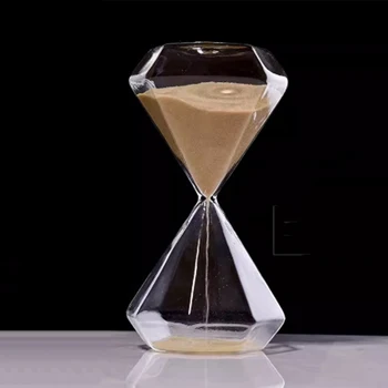 Подарък пясъчен часовник таймер рожден ден подарък пясъчен часовник занаяти стъкло диамант Европа и Америка творчески