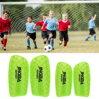 1 чифт футболни подложки за пищял футболни предпазители Протектор за крака за деца Защитна екипировка за възрастни Дишаща предпазител за пищяла за маратони, туризъм