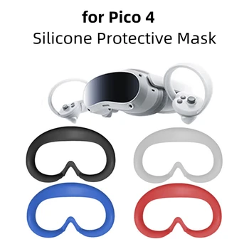 VR силиконов интерфейсен капак за Pico 4 VR очила против изтичане VR силиконова подложка против изтичане на светлина блокираща втулка