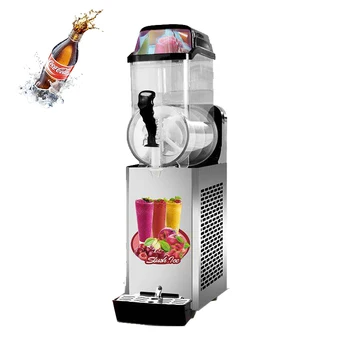 12L Singel резервоар киша лед машина сладолед сняг ласкател напитка гранита производител неръждаема стомана за бизнес търговски