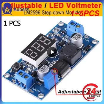  1 ~ 5pcs DC DC стъпка надолу конвертор регулатор на напрежението LED дисплей волтметър 4.0 ~ 40 до 1.3-37V Buck адаптер регулируемо захранване