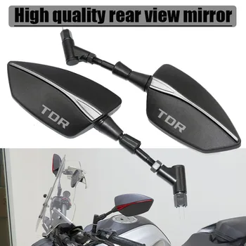 За YAMAHA TDR125 TDR240 TDR250 TDR 125/240/250 Новото висококачествено универсално огледало за мотоциклети за обратно виждане