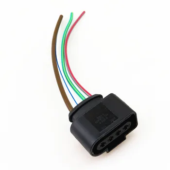 READXT Съединител за запалителна бобина за кола Комплект за ремонт на кабелен кабел за Passat B5 Eos CC Candy Golf Seat A4 A6 1J0973724 1J0 973 724