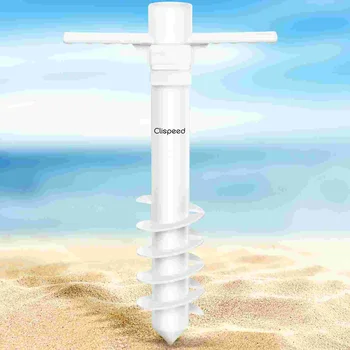 Плажен чадър пясък котва пластмасови къмпинг пасища чадъри и тераса бази за чадър плаж градина мебели инструменти