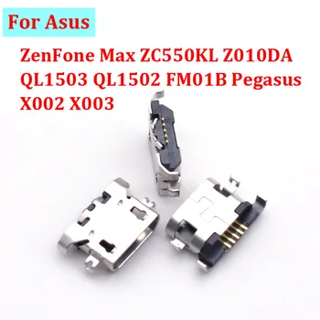 50-100Pcs USB зарядно зарядно устройство док порт конектор за Asus ZenFone Max ZC550KL Z010DA QL1503 QL1502 FM01B Пегас X002 X003