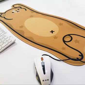 Cartoon Pad Гумена подложка за мишка Сладък неплъзгащ се подложка за мишка Мишки Мат Мат за лаптоп Животински мишка Таблица Мишка Геймър PC бюро