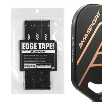 AMASPORT Лента за защита на греблото за туршия 20mm / 23mm / 26mm Гребло Head Edge Guard Racket Edge Racket Head Protection Tapes