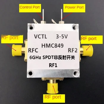 HMC849 Висока изолация неотразяващ DC до 6 GHz GaAs PHEMT SPDT превключвател RF