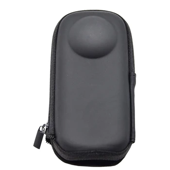 Калъф за носене Водоустойчива PU капачка на обектива Преносима чанта за съхранение Защитен капак за Insta360 One X2 / X камера