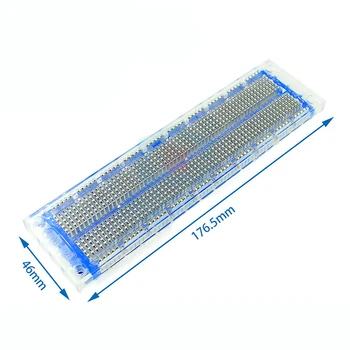  1 ~ 50Pcs прозрачна синя дъска за хляб SYB-120 Ширина 4.6CM Дължина 17.7CM