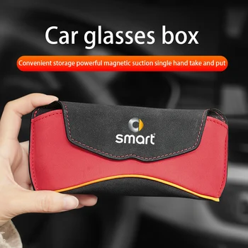 Авто слънчеви очила Държач Многофункционални очила за съхранение на Smart Eq Fortwo Forfour 453 451 452 450 454 Roadster 