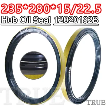  Hub Oil Seal 235 * 280 * 15 / 22.5 За трактор Cat 12020192b 235X280X15 / 22.5 Високо налягане тръба хидравлични метални Shim уплътнител машини