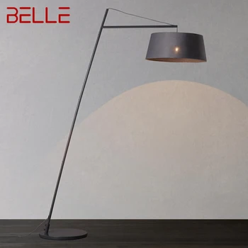 BELLE Nordic Риболовна подова лампа Модернафамилна всекидневна до дивана Творческа LED декоративна стояща светлина