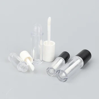 Празен гланц за устни тръба за многократна употреба пластмасова глазура за устни червило проба бутилка грим проби Аксесоар за пътуване