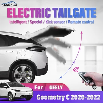 Автомобилна електрическа задна врата Интелигентно електрическо задвижване на багажника Kick Sensor Car Accessori For GEELY Geometry C 2020-2022, Комплект за захранване на задната врата