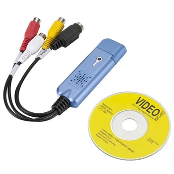 USB 2.0 видео карта за заснемане VHS VCR TV към DVD конвертор за Mac OS X PC Windows 7 8 10 Аксесоари за резервни части
