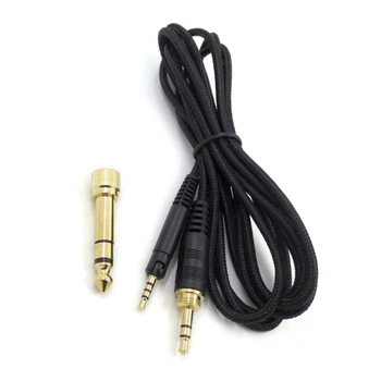  200cm дължина слушалка линия за Sennheiser HD598 HD599 HD569 слушалки капка доставка