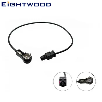 Eightwood Car DAB радио антена въздушен адаптер кабел Fakra A Plug мъжки към ISO щепсел мъжки конектор за пионер JVC Sony Kenwood
